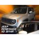 Heko 2 Dílčí deflektor  Jeep Renegade 5 dveře SUV 2015- (19126)