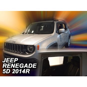   Heko 4 Dílčí deflektor  Jeep Renegade 5 dveře SUV 2015- (19127)