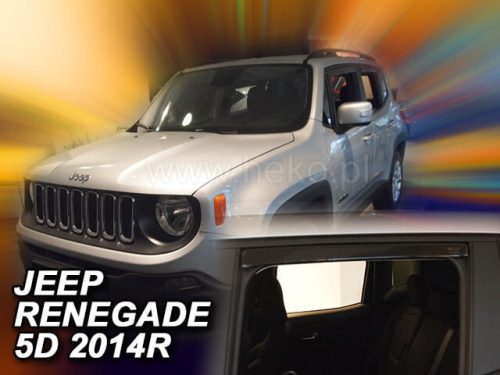 Heko 4 Dílčí deflektor  Jeep Renegade 5 dveře SUV 2015- (19127)