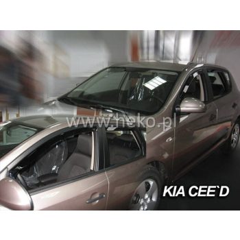   Heko 4 Dílčí deflektor  KIA Cee d 5 dveře hatchback 2007-2012 , KIA Cee d 5 dveře combi 2007-201