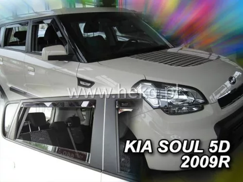 Heko 4 Dílčí deflektor  KIA Soul 5 dveře 2008- (20141)