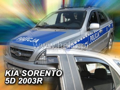 Heko 4 Dílčí deflektor  KIA Sorento 5 dveře 2002-2009 (20142)