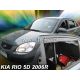 Heko 4 Dílčí deflektor  KIA Rio 5 dveře hatchback 2005-2011 (20149)
