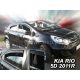 Heko 4 Dílčí deflektor  KIA Rio 5 dveře hatchback 2011- (20153)