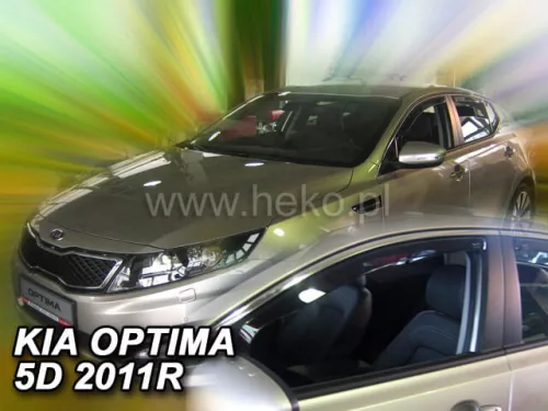 Heko 2-dílné ofuky oken KIA Optima 4dveřový sedan 2012- (20155)