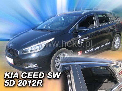 Heko 4 Dílčí deflektor  KIA Cee d 5 dveře combi 2012- (20160)