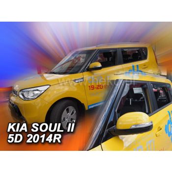 Heko 4 Dílčí deflektor  KIA Soul 5 dveře 2013- (20165)