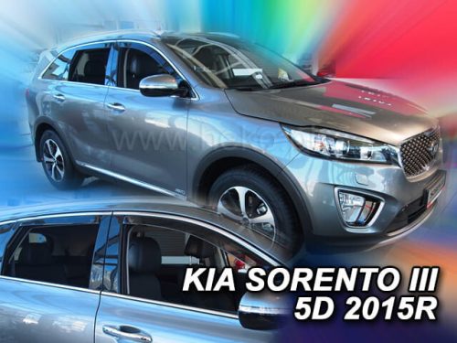 Heko 4 Dílčí deflektor  KIA Sorento 5 dveře SUV 2015- (20167)