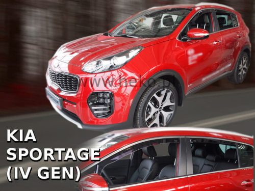 Heko 4 Dílčí deflektor  KIA Sportage 5 dveře SUV 2015-2021 (20169)