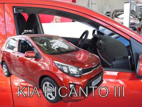 Heko 2 Dílčí deflektor  KIA Picanto 5 dveře 2017- (20176)
