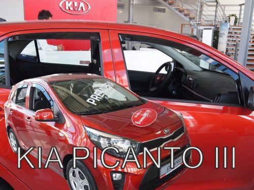 Heko 4 Dílčí deflektor  KIA Picanto 5 dveře 2017- (20177)