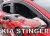 Heko 4 Dílčí deflektor  KIA Stinger 4 dveře 2017- (20181)