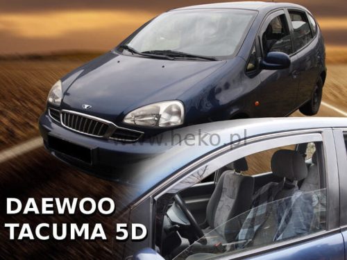 Heko 2 kusový deflektor větru Chevrolet Rezzo 5-dveřový 2000-, Daewoo/Chevrolet Tacuma 5-dveřový 2000- (2141