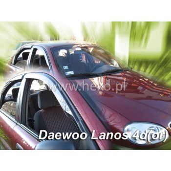   Heko 4 Dílčí deflektor  Daewoo/Chevrolet Lanos 4 dveře sedan 1997-2003 (21418)