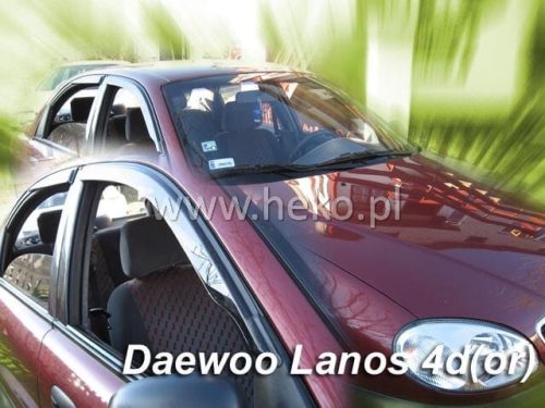 Heko 4 Dílčí deflektor  Daewoo/Chevrolet Lanos 4 dveře sedan 1997-2003 (21418)