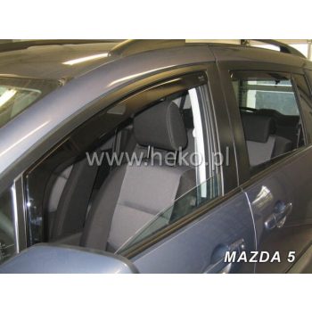   Heko 2 kusový deflektor větru Mazda 5 5-dveřový 2004-2011, Mazda 5 5-dveřový 2011- (23131)