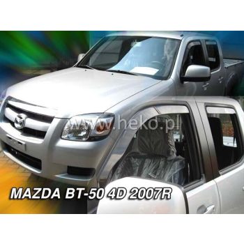   Heko 2 kusový deflektor větru Mazda BT 50 4-dveřový crew cab 2007-, Mazda BT 50 4-dveřový double cab 2007-
