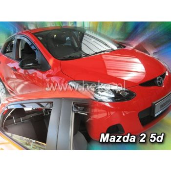   Heko 4 Dílčí deflektor  Mazda 2 5 dveře hatchback 2009- (23152)