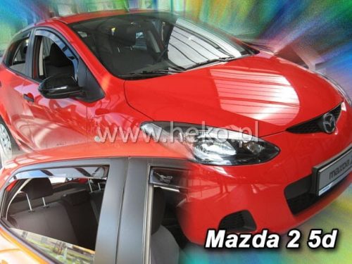 Heko 4 Dílčí deflektor  Mazda 2 5 dveře hatchback 2009- (23152)