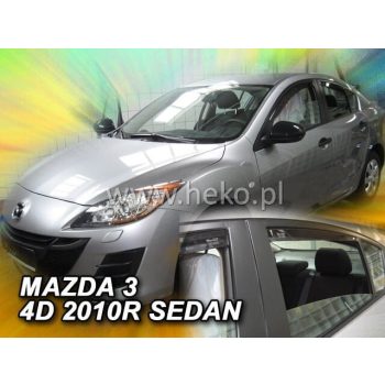   Heko 4 Dílčí deflektor  Mazda 3 4 dveře sedan 2009- (23153)