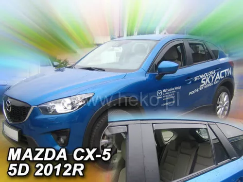 Heko 4 Dílčí deflektor  Mazda CX5 5 dveře 2012- (23157)