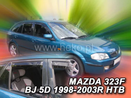 Heko 4 Dílčí deflektor  Mazda 323 F 5 dveře hatchback 1998-2003