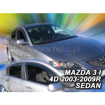 Heko 4 Dílčí deflektor  Mazda 3 4 dveře sedan 2004-2008