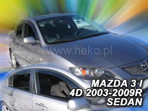 Heko 4 Dílčí deflektor  Mazda 3 4 dveře sedan 2004-2008