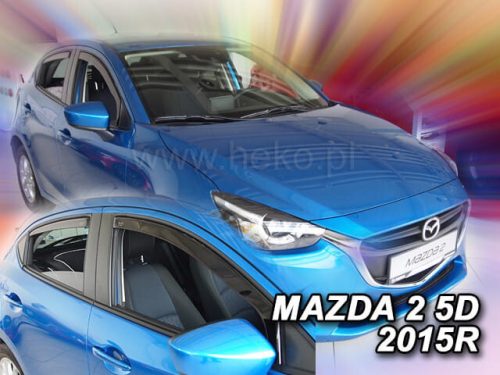 Heko 4 Dílčí deflektor  Mazda 2 5 dveře hatchback 2014- (23166)