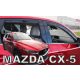 Heko 4 Dílčí deflektor  Mazda CX5 5 dveře 2017- (23170)