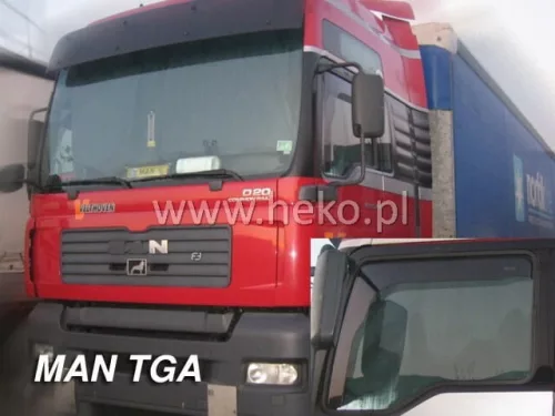 Heko 2-dílné ofuky oken MAN TGA/TGL/TGM/TGX H 2001- Angol verze