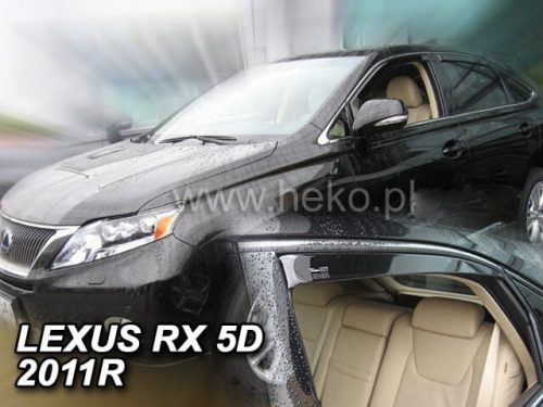 Heko 4 Dílčí deflektor  Lexus RX 5 dveře RX 450h 2009- (30017)