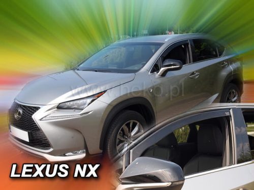 Heko 2 Dílčí deflektor  Lexus NX300h 5 dveře SUV 2015- (30022)