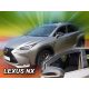 Heko 2 Dílčí deflektor  Lexus NX300h 5 dveře SUV 2015- (30022)