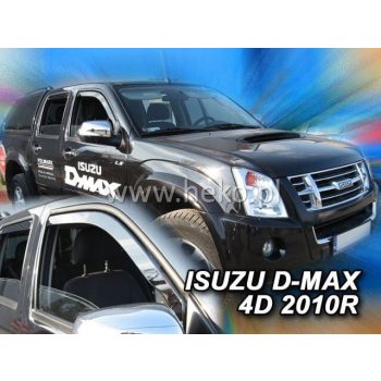   Heko 2 Dílčí deflektor  Isuzu D-Max Rodeo 4 dveře 2008-2011 (34002)