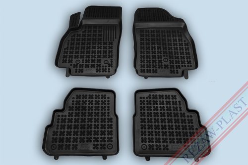 Rezaw černé gumové autokoberce OPEL KARL hatchback 2015-tól (200521)