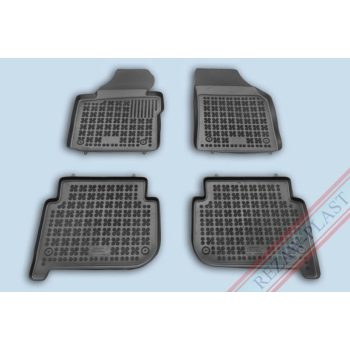   Rezaw černé gumové autokoberce VOLKSWAGEN TOURAN I Minivan 2003-2015 (200104)