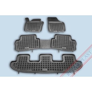   Rezaw černé gumové autokoberce VOLKSWAGEN SHARAN II Van 7 místný 2010-tól (200112)