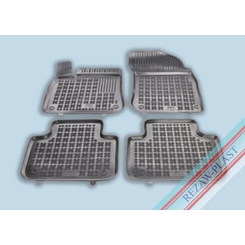   Rezaw černé gumové autokoberce VOLKSWAGEN TOUAREG III SUV 2018-tól (200126)