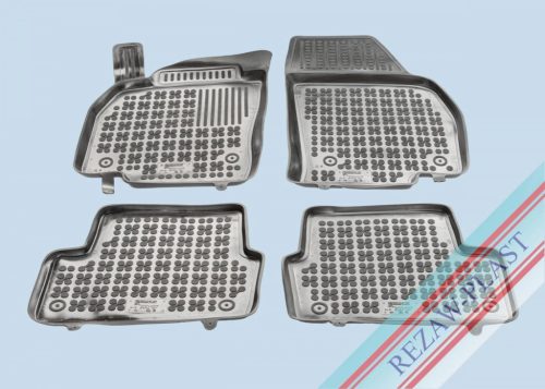 Rezaw černé gumové autokoberce VOLKSWAGEN T-CROSS SUV 2018-tól (200127)