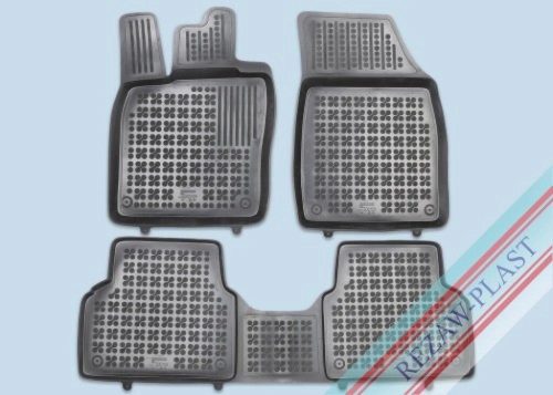 Rezaw černé gumové autokoberce VOLKSWAGEN ID, 3/ID, 3 1ST Hatchback (200129)