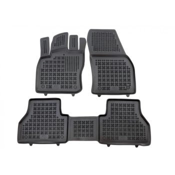   Rezaw černé gumové autokoberce VOLKSWAGEN Caddy Cargo 5 osob 2021-