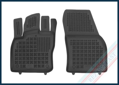 Rezaw černé gumové autokoberce VOLKSWAGEN CADDY Cargo IV 2021 - 2 osobní