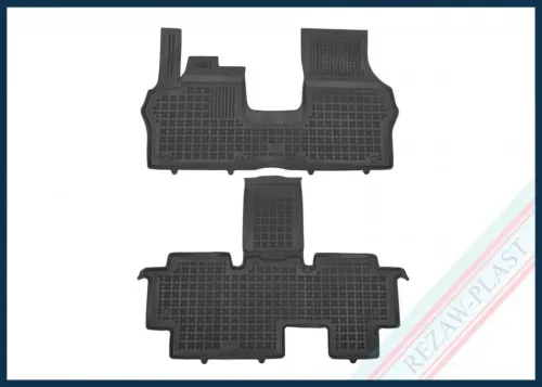 Rezawplast s vysokým okrajem Gumové autokoberce /hótálca VOLKSWAGEN ID3 Buzz Electric (BEV) 2022- Electric (BEV)