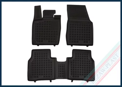 Rezawplast s vysokým okrajem Gumové autokoberce /hótálca VOLKSWAGEN ID7 2023-