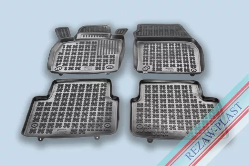 Rezaw černé gumové autokoberce SKODA SCALA Hatchback 2019-tól (200215)