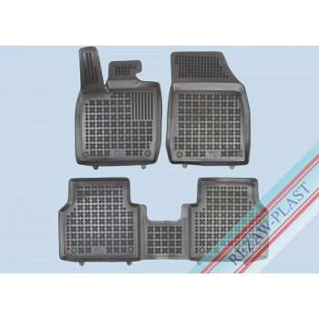   Rezaw černé gumové autokoberce SKODA ENYAQ iV 2020 -, VOLKSWAGEN ID.4 2020 -, ID.5 2022 -