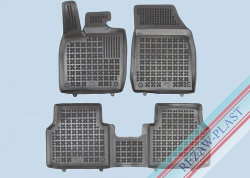 Rezaw černé gumové autokoberce SKODA ENYAQ iV 2020 -, VOLKSWAGEN ID.4 2020 -, ID.5 2022 -