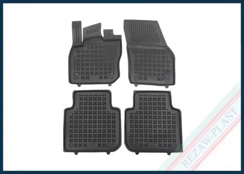 Rezawplast s vysokým okrajem Gumové autokoberce /hótálca SKODA Kodiaq 2024-