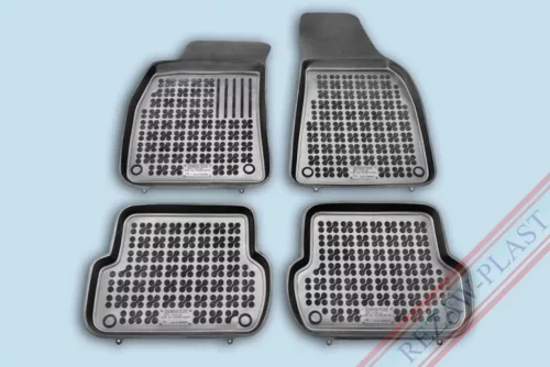 Rezaw černé gumové autokoberce Audi A4 II B6, B7 sedan/kombi 2000-2008 (200301)